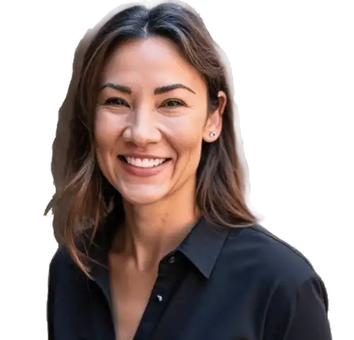 Positive woman smiling, education behavior consultant, professional support, student success, counseling, coaching, classroom aid, learning specialist.