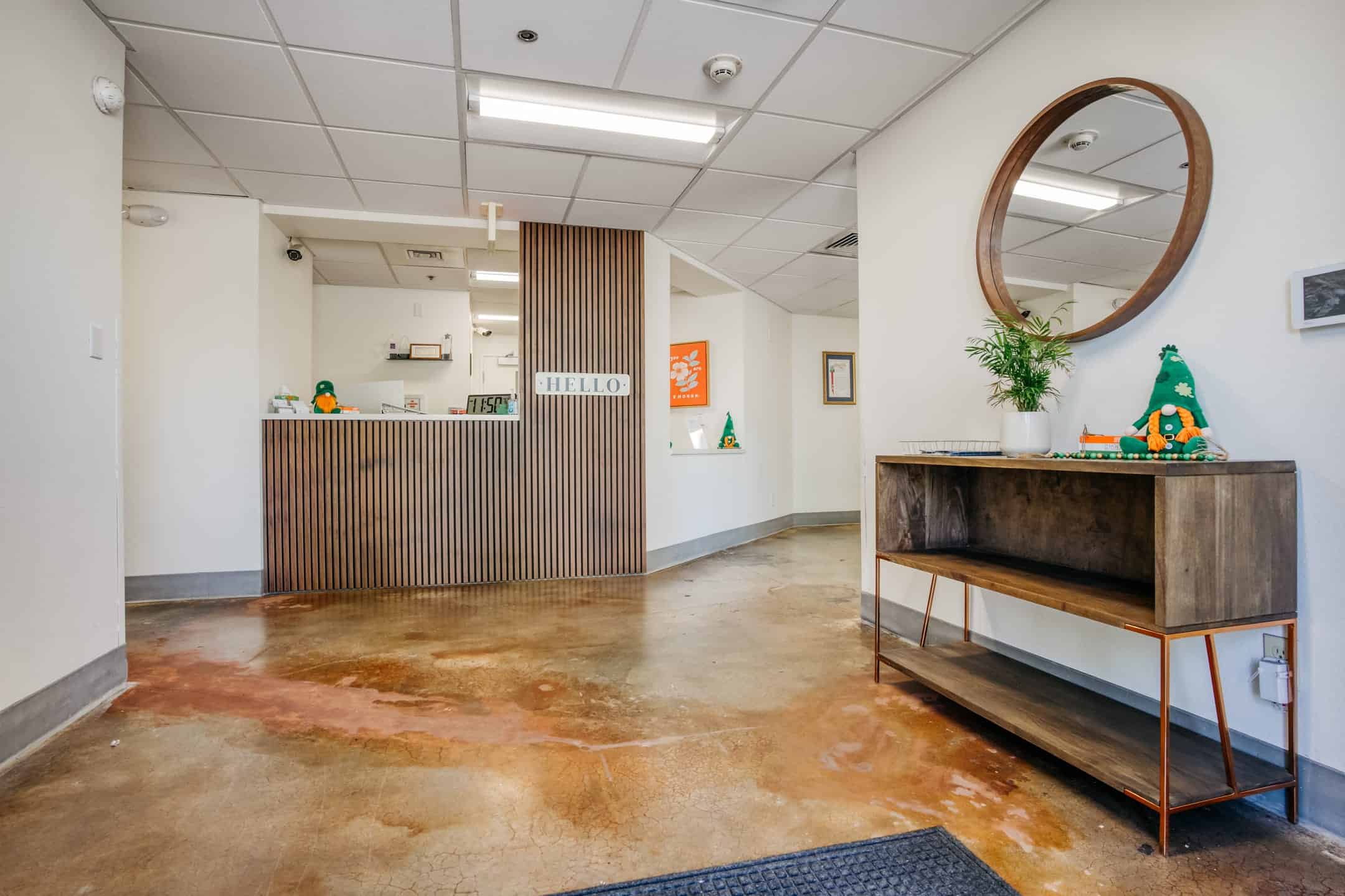 Modern office reception area for Education Behavior Consultants.